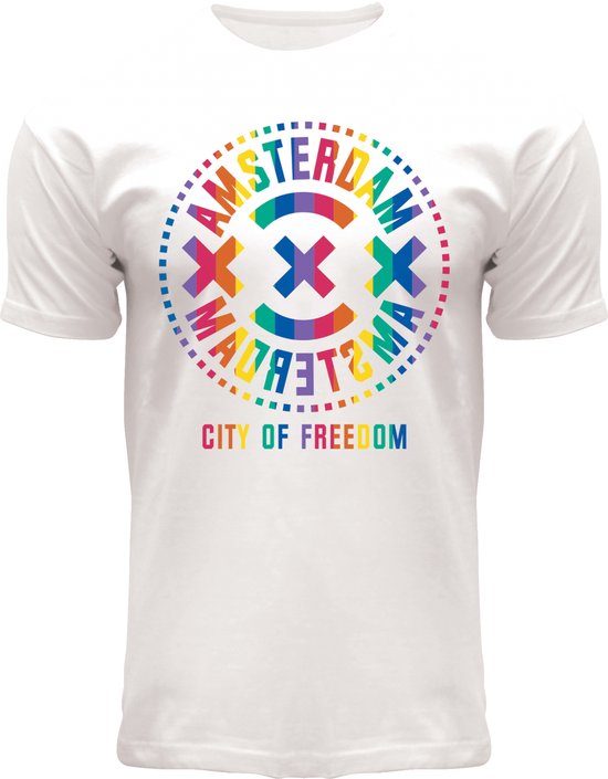 Fox Originals Pride Amsterdam White T 