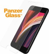 PanzerGlass Gehard Glas Privacy Screenprotector Geschikt voor Apple iPhone SE (2020) - Zwart