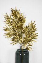 Kunsttak Bamboe goud 100 cm