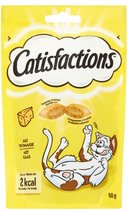 Catisfactions Kattensnoepjes - Kaas - Kattensnack - 60 g - 1 zakje