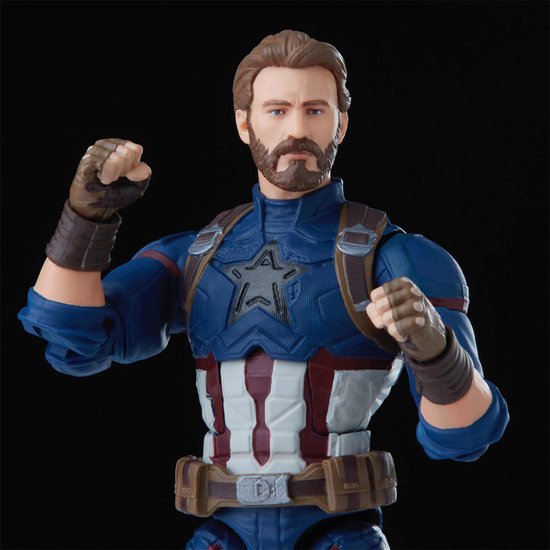 Avengers: Infinity War The Infinity Saga Marvel Legends Action Figure Captain America - Hasbro