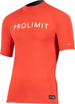 Prolimit - UV-rashguard voor mannen - Korte mouw - Logo - Rood - maat S
