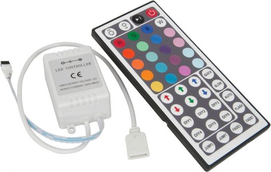 Kit bande LED RGB 30LED/m étanche 2m50 contrôleur RF avec boitier