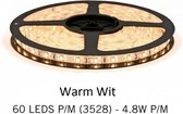 DiamantLED - Losse LED Strip 5meter - warm wit -type 3528 -60 Led/m