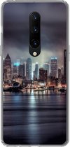 Geschikt voor OnePlus 7 Pro hoesje - New York - Amerika - Skyline - Siliconen Telefoonhoesje