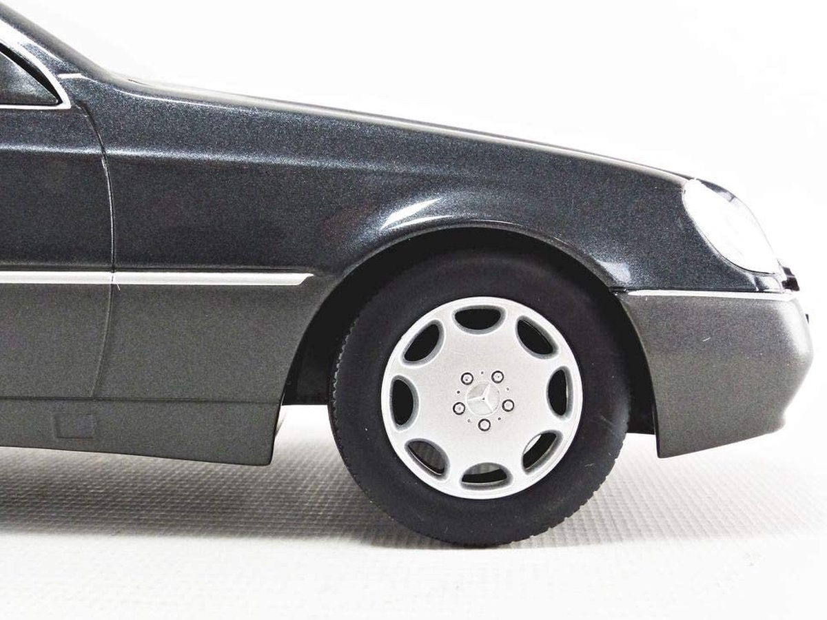 Mercedes 600 SEC (C140) 1992 Gris Argent - Miniature Cult Models 1/18 - Réf CML079-1