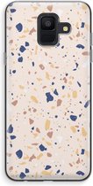 Case Company® - Galaxy A6 (2018) hoesje - Terrazzo N°23 - Soft Case / Cover - Bescherming aan alle Kanten - Zijkanten Transparant - Bescherming Over de Schermrand - Back Cover