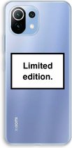 CaseCompany® - Mi 11 Lite hoesje - Limited edition - Soft Case / Cover - Bescherming aan alle Kanten - Zijkanten Transparant - Bescherming Over de Schermrand - Back Cover