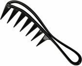 Wide Wide Shark Peigne - Peigne Barber - Peigne à cheveux - Zwart