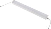 LED Balk - Aigi Haras - 20W - Waterdicht IP65 - Natuurlijk Wit 4000K - Mat Wit - Kunststof - 60cm - BSE