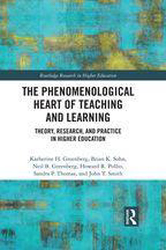 Routledge Research in Higher Education - The Phenomenologica ... - cover