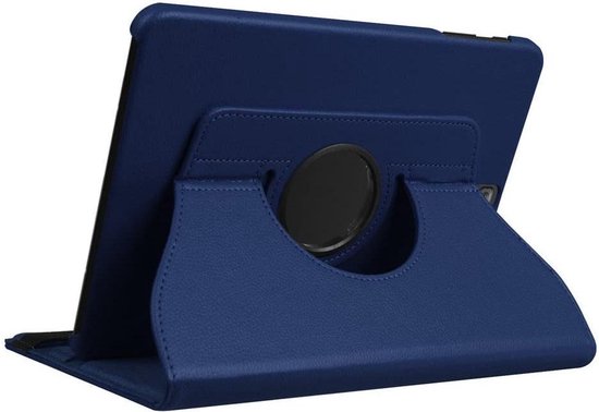 Draaibaar Hoesje - Rotation Tabletcase - Multi stand Case Geschikt voor: Samsung Galaxy Tab A 10.1 inch T580 / T585 (2016 2018) - donker blauw - Ar202
