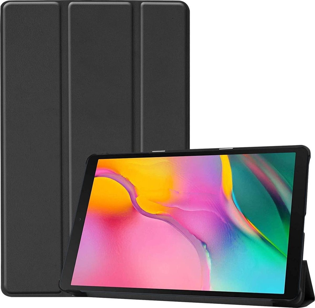 Book Cover Tri-Fold hoesje Geschikt voor: Samsung Galaxy Tab A 10.1 T510/T515 (2019)