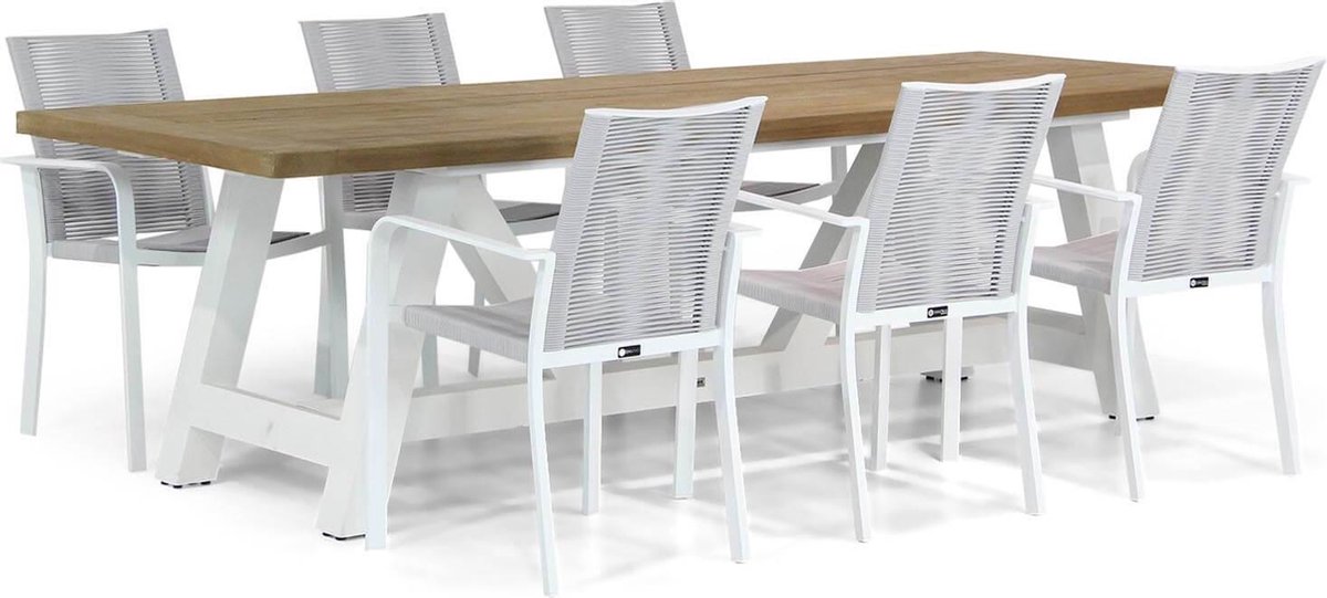 Santika Annisa/Florence 260 cm dining tuinset 7-delig