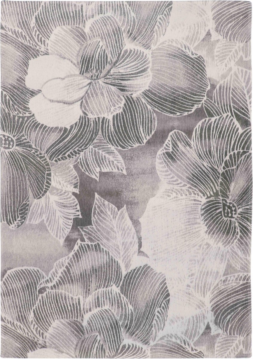Laagpolig RG8755 Carbon Vloerkleed - Villa Nova - 140x200 cm