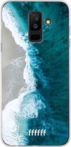 Samsung Galaxy A6 Plus (2018) Hoesje Transparant TPU Case - Beach all Day #ffffff