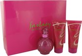 Fantasy by Britney Spears   - Gift Set - 100 ml Eau De Parfum Spray + 100 ml Body Souffle + 100 ml Shower Gel