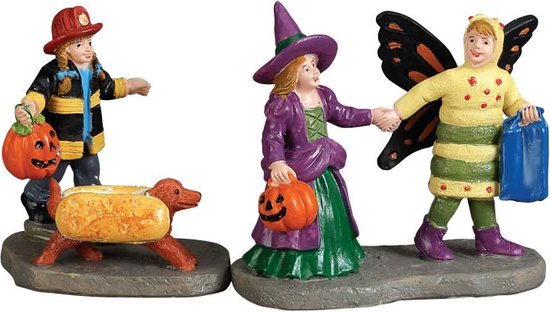 Lemax - Ready -  Set-treats! Set Of 2 - Kersthuisjes & Kerstdorpen