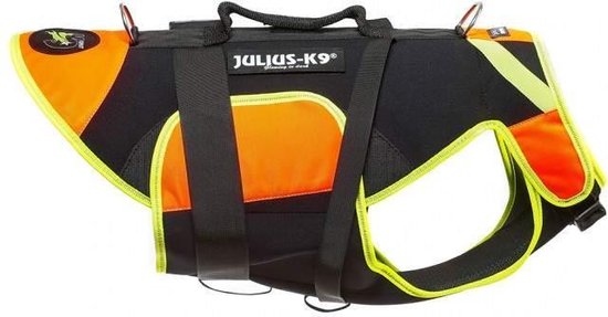 Julius K9 Multifunctioneel zwemtuig 3 in 1 - Maat XL - Neon | bol.com