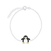 Armband meisje | Zilveren armband met pinguïn | WeLoveSilver