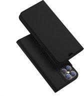 Hoesje geschikt voor iPhone 12 Pro Max - Dux Ducis Skin Pro Book Case - Zwart