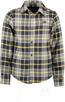 Seven-One-Seven Jongens blouses Seven-One-Seven Henky woven Check Golden Spice 98/104