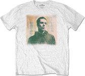 Liam Gallagher Heren Tshirt -XL- Monochrome Wit