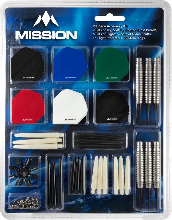 Thumbnail van een extra afbeelding van het spel Mission Soft tip Accessoires kit