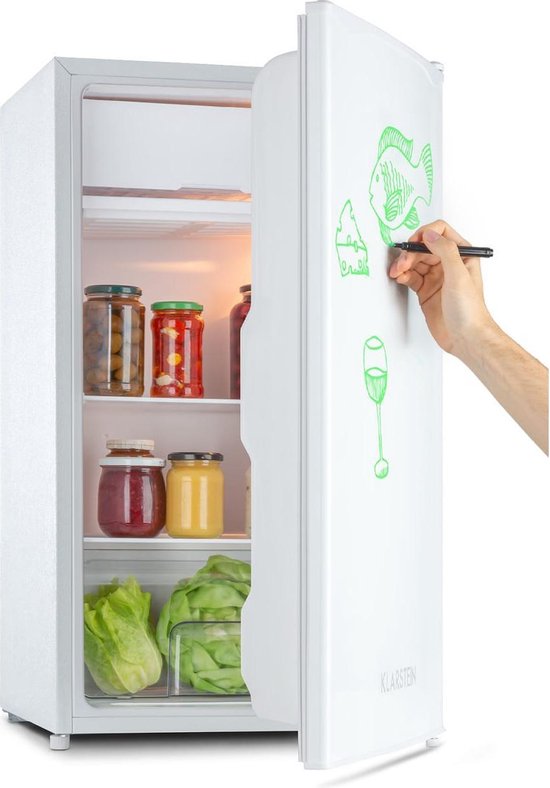 Tafelmodel koelkast: Klarstein Spitzbergen Uni - Tafelmodel koelkast - Wit, van het merk Klarstein
