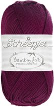 Scheepjes Bamboo Soft kleur 251 Deep Cherry 50 gram