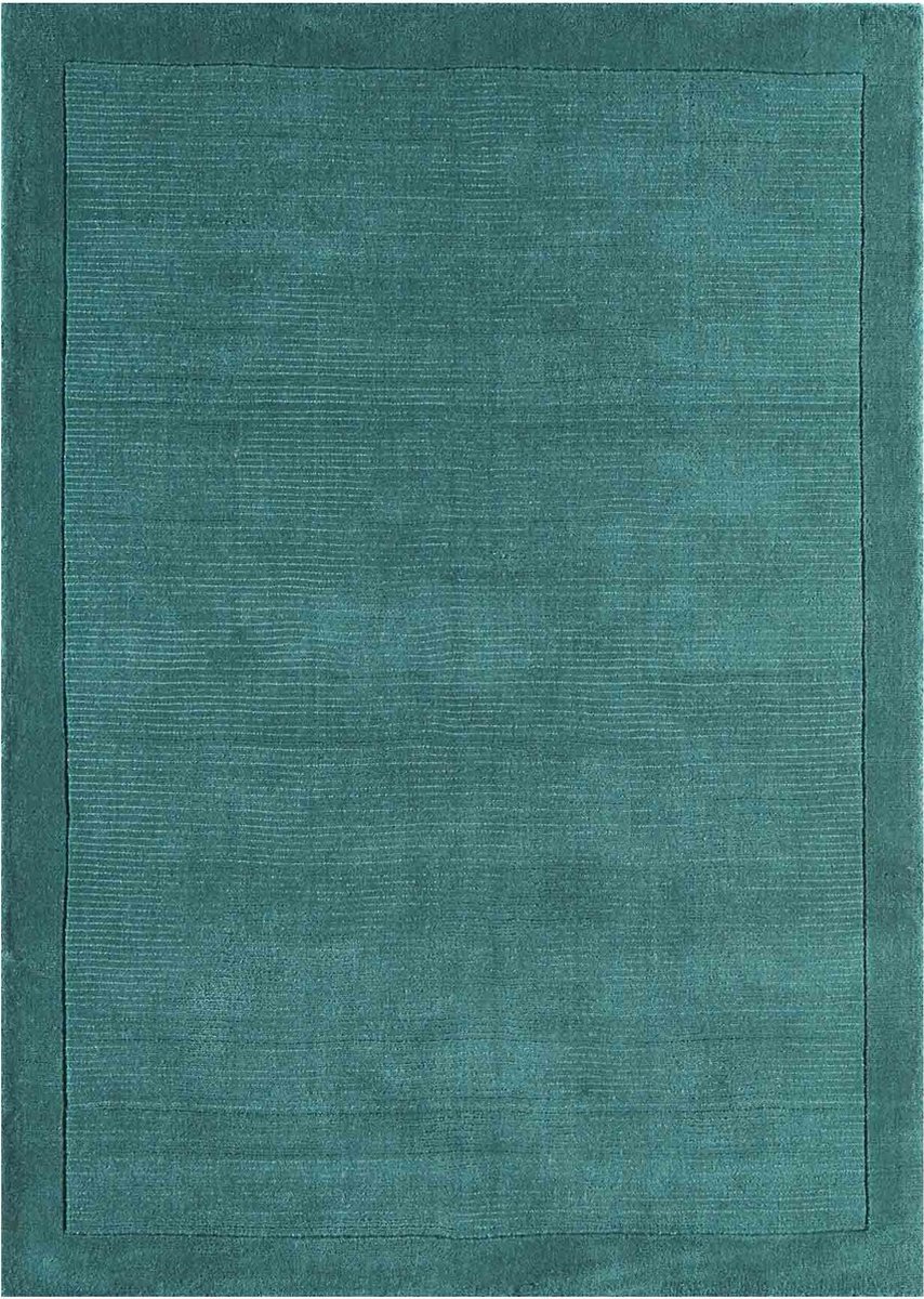 Asiatic York Teal vloerkleed - maat 160 x 230 cm