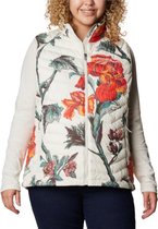 Columbia Powder Lite bodywarmer Dames, chalk botanica print Maat XS