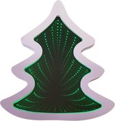 Peha Spiegelverlichting Kerstboom 3d Led 19 X 20 Cm Wit/groen