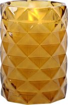 Peha Led-kaars In Kaarshouder 12 Cm Wax/glas Geel