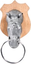 Rhino Animal Head Key Holder