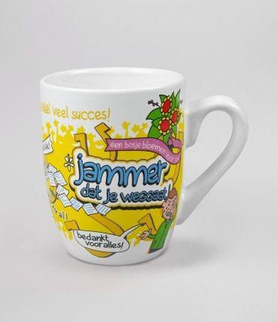 Mug - Tasse de dessin animé - Dommage que vous partez - Au revoir
