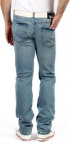MASKOVICK Heren Jeans Clinton stretch Regular - Light Used - W34 X L32