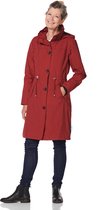 Coat Doris deep red