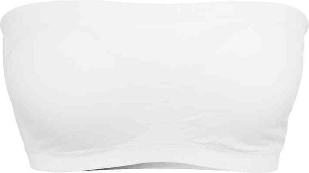 Urban Classics Pads Bandeau Dames Bandeau – M Wit