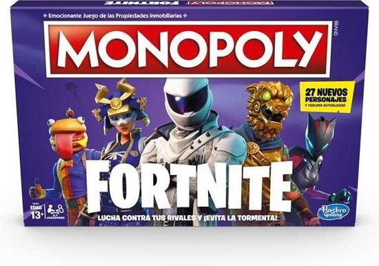 Afbeelding van het spel Bordspel Monopoly Fortnite Hasbro (ES)