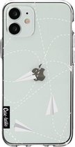 Casetastic Apple iPhone 12 Mini Hoesje - Softcover Hoesje met Design - Paperplanes Print