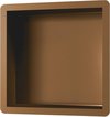 Brauer Copper Edition niche encastrable 30x30 cm PVD cuivre brossé