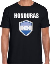 Honduras landen t-shirt zwart heren - Hondurese landen shirt / kleding - EK / WK / Olympische spelen Honduras outfit S