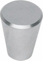 Intersteel Meubelknop ø 20 mm conisch rvs geborsteld