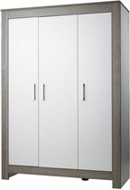GEUTHER Marlene 3-deurs garderobe - wit/kernactief