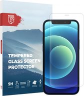 Rosso 9H Tempered Glass Screen Protector Geschikt voor Apple iPhone 12 Mini | Glasplaatje | Beschermlaag | Beschermglas | 9H Hardheid