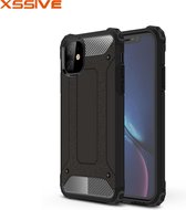 Xssive Anti Shock Back Cover voor Apple iPhone 12 - iPhone 12 Pro (6,1) - Zwart