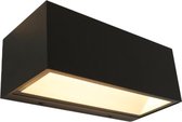 Olucia Cailey - Moderne Buiten wandlamp - Aluminium - Zwart