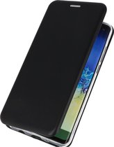 Slim Folio Case - Book Case Telefoonhoesje - Folio Flip Hoesje - Geschikt voor Huawei P40 Lite E - Zwart