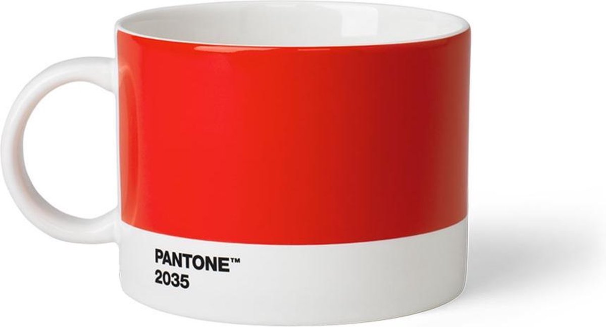 Copenhagen Design Pantone - Theebeker 475 ml - Rood - 2035